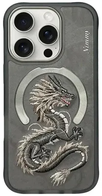 Image de Etui Nimmy Dragon Magsafe Do Iphone 16 Pro Szary