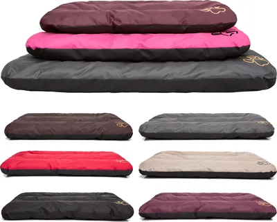 Image de Coussin pour chien Matelas pour chien Lit pour chien Lit pour animal Coussin pour chien Lit pour chat - Eco - 115 x 80 cm [Taille : XXL] - Gris