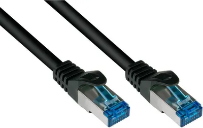 Obrázek produktu pro Alcasa 8060-H003S, 0,25 m, Cat6a, S/FTP (S-STP), RJ-45, RJ-45, Černá