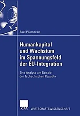 Obrázok produktu pre Humankapital und Wachstum im Spannungsfeld der EU-Integration
