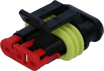 Produktbild von 10 Stück AMP 0-0282087-1 Superseal Buchsengehäuse 3-polig Leergehäuse