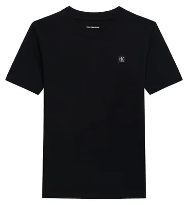 Produktbild von Calvin Klein Uni Mini Badge Reg T-Shirt Lv1cktja27 S/S T-Shirt, Schwarz (Pvh