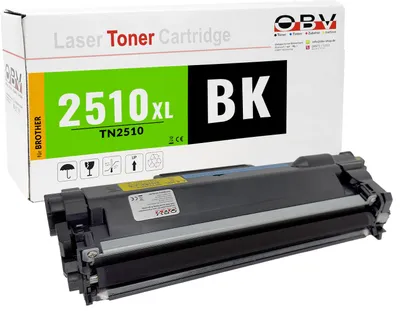 Produktbild von Kompatibler Toner TN-2510XL XL für Brother Schwarz