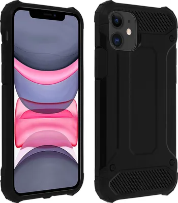 Image de Avizar, coque de protection antichoc pour Apple iPhone 11, noire