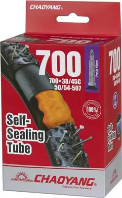 Obrázok produktu pre Chaoyang Sealant Presta 80 mm bicyklová duša čierna 700C / 25-32 čierna 700C