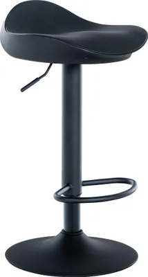 Produktbild von Barhocker GOKAR - Kunstleder Schwarz 39x40x66 cm | Barstuhl Drehbar Tresenhocker Tresenstuhl Kneipenhocker Kneipenstuhl