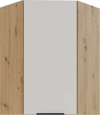 Immagine prodotto di Mobile alto angolare NICOLLA 1 - 60x60 cm, rovere cashmere / artigianale