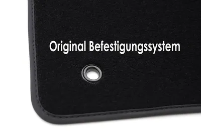 Produktbild von Fußmatten Range Rover Evoque 2011>2018 Velours Matten in Original Qualität Autoteppich 4-teilig Schwarz