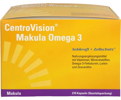 Obrázek produktu pro CentroVision Macula Omega 3 kapsle, 270 kapslí