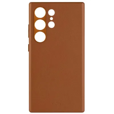 Zdjęcie produktu dla Pokrowiec ochronny do Galaxy S24 Ultra, Fixed MagLeather MagSafe, brązowy