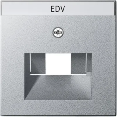 Image de GIRA 028426 Plaque murale/couvercle d'interrupteur aluminium (028426)
