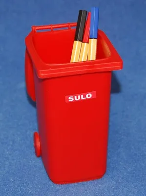 Image de Sulo Mini poubelle 240 litres (rouge)