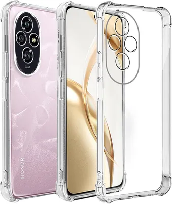 Image de Coque de protection en TPU antichoc pour Honor 200 Pro, transparente
