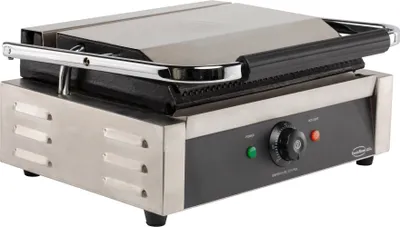 Produktbild von CHEFGASTRO Kontaktgrill Panini BxTxH 440x410x190mm