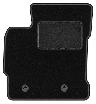 Produktbild von Fahrermatte Velours für Toyota Auris II 2012-2018 (Schrägheck/Kombi) – 1-tlg, Schwarz, passgenau – Wielganizator LUX