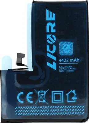 Produktbild von AKKU passend für Iphone 15 Pro Max 4422 mAh LICORE