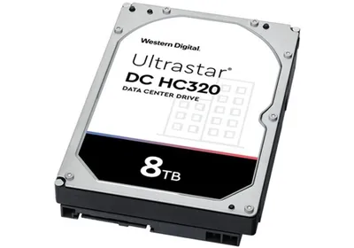 Zdjęcie produktu dla Western Digital Ultrastar DC HC320, 8 TB, 7200 RPM, 256 MB, 3.5", Serial ATA III