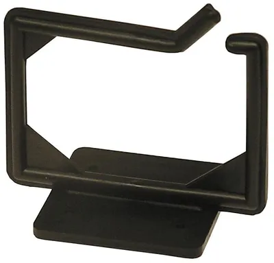 Image de Support pour câbles, fixation par vis, 100 x 63 x 75 mm, plastique, noir
