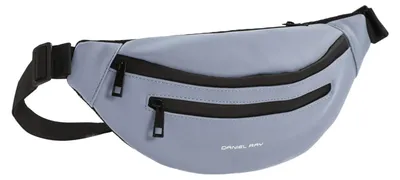 Produktbild von Daniel Ray Gürteltasche Bauchtasche Mobiele Polyurethanin matter Optik - Hüfttasche mit verstellbarem Bund in Soft Blue