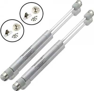 Zdjęcie produktu dla 2x sprężyna gazowa zamienna Liftomat z okuciem 245 mm/90 mm 50 N-200 N