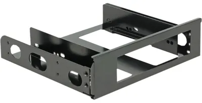 Produktbild von DeLOCK 18267, Universal, HDD-Halterung, Aluminium, Schwarz, 3.5"