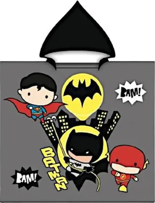 Zdjęcie produktu dla Ponczo Batman - 60 x 120 cm - Bawełna