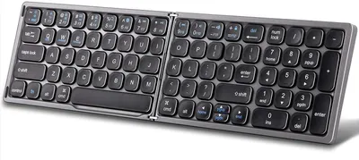 Obrázek produktu pro Bluetooth, bezdrátová, membránová, skládací počítačová klávesnice TyperCLAW BS110
