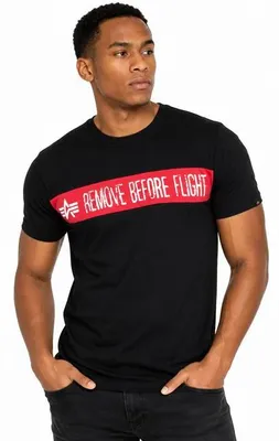 Obrázok produktu pre Pánske tričko Alpha Industries RBF T-shirt Black – L