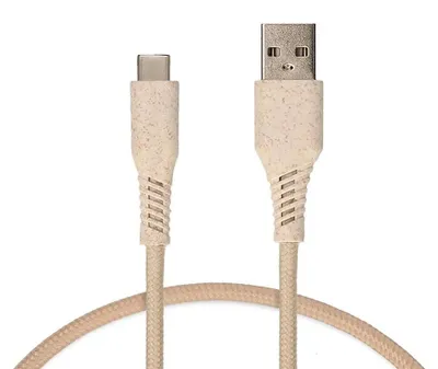 Produktbild von Ksix BXUECOC02, 1 m, USB A, USB C, Weiß