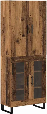 Immagine prodotto di Credenza 2 pcs Legno vecchio 69,5 x 34 x 180 cm