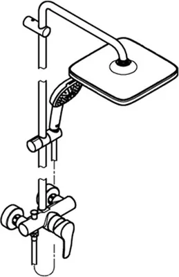 Immagine prodotto di GROHE Tempesta System 250 Cube, 1 pezzi