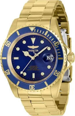Obrázek produktu pro Invicta Pro Diver 8930OBXL Pánské Hodinky - Automatické Hnutí - Nerezová Ocel s Modrým Ciferníkem - 43 mm