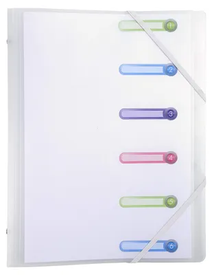 Produktbild von Exacompta 56177E Premium Ordnungsmappe Chromaline. Aus stabilem Kunststoff DIN A