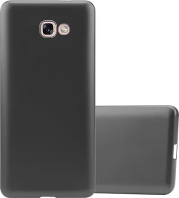 Produktbild von Cadorabo Schutzhülle für Samsung Galaxy A7 2017 Hülle in Grau Handyhülle TPU Silikon Etui Cover Case