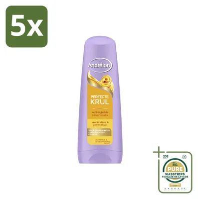Image de 5 x Après-shampoing Andrélon Perfecte Krul - 200 ml - Lot de 5 pièces