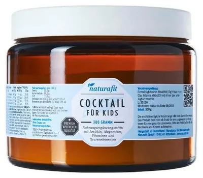Produktbild von naturafit Cocktail für Kids Pulver, 300 g Pulver