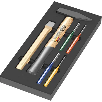 Image de Wera 9782 Schaumstoffeinlage Hammer Set 1