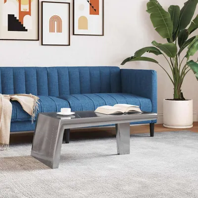 Immagine prodotto di Maison Exclusive - Tavolino Aviator in alluminio, stile aereo vintage