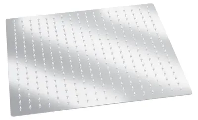 Imagen del producto de Solidchoice - Cabezal de ducha de acero inoxidable giratorio, 16 pulgadas