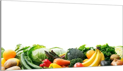 Produktbild von Glasschutzplatte für den Herd 90x52 Gemüse