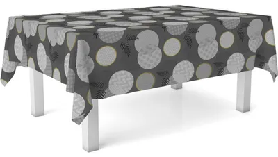 Rechteckiges Tischset 250x140 cm, fleckenabweisend, wasserdicht, pflegeleicht