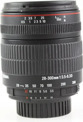 Produktbild von Objektiv Zoom Sigma 28-300mm 28-300 mm 3.5-6.3 D Macro kompatibel für Nikon