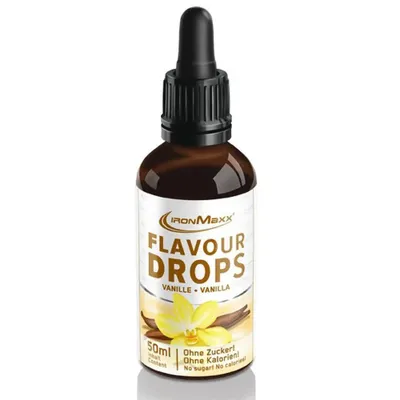 Produktbild von Ironmaxx Flavour Drops 50ml Flasche Schoko