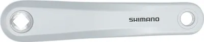 Image de SHIMANO Manivelle gauche 175 mm FC-TX801 Silver - 175 mm, Silver