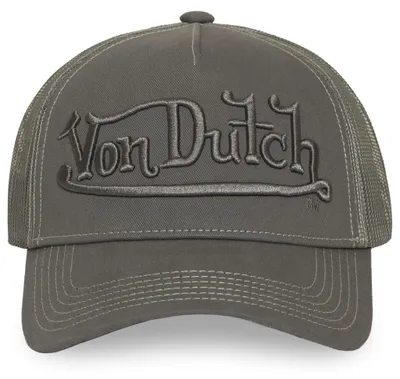 Produktbild von Von Dutch Originals Trucker Cap - EMBROIDERY STYLE Grey