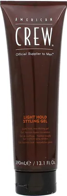 Obrázok produktu pre American Crew Light Hold Styling Gel, Gél na vlasy, Muži, Všetky typy vlasy, 390 ml, Modelovanie, Rúra