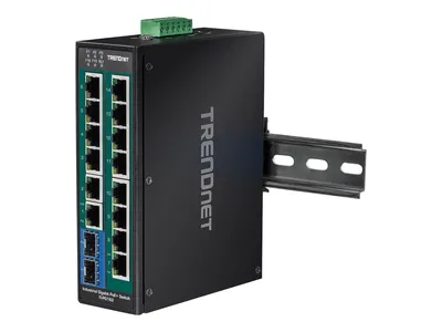 Obrázek produktu pro Trendnet TI-PG162, Nespravované, Gigabit Ethernet (10/100/1000), Plně duplexní režim, Podpora napájení po Ethernetu (PoE), Montovatelné na zeď