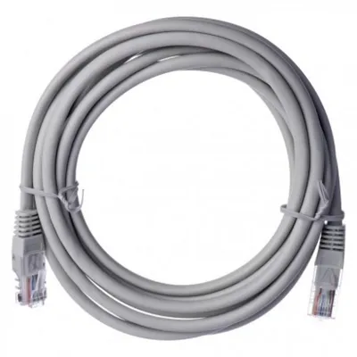 Obrázok produktu pre EMOS 3m CAT5e patch kábel UTP RJ45 sieťový kábel, 1Gbit/S Ethernet kábel pre LAN, DSL, switch, router, modem, S9124