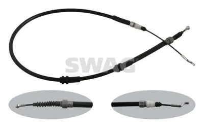 Produktbild von SWAG HINTEN LINKS HINTEN RECHTS Seilzug Feststellbremse