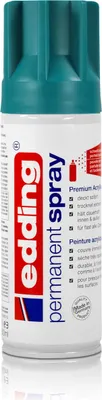 Produktbild von edding Permanent Spray petrol matt 200 ml Premium Acryllack Spraydose
